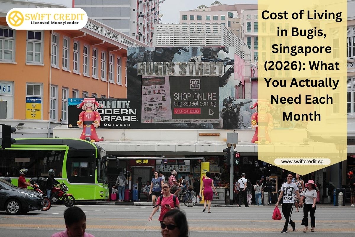 Bugis Singapore neighborhood cost of living guide 2026