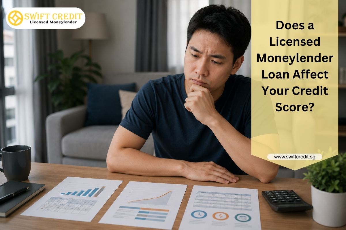 how the MLCB record of a licensed money lender loan differs from a CBS bank credit report in Singapore