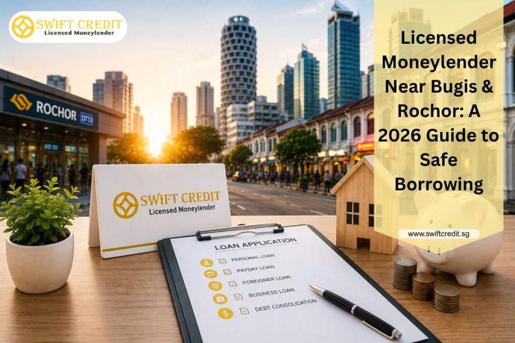 Licensed moneylender near Bugis and Rochor in Singapore for personal loan applications and safe borrowing in 2026.